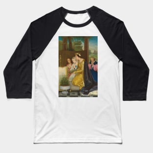 Sainte Amelie, Reine De Hongrie by Paul Delaroche Baseball T-Shirt